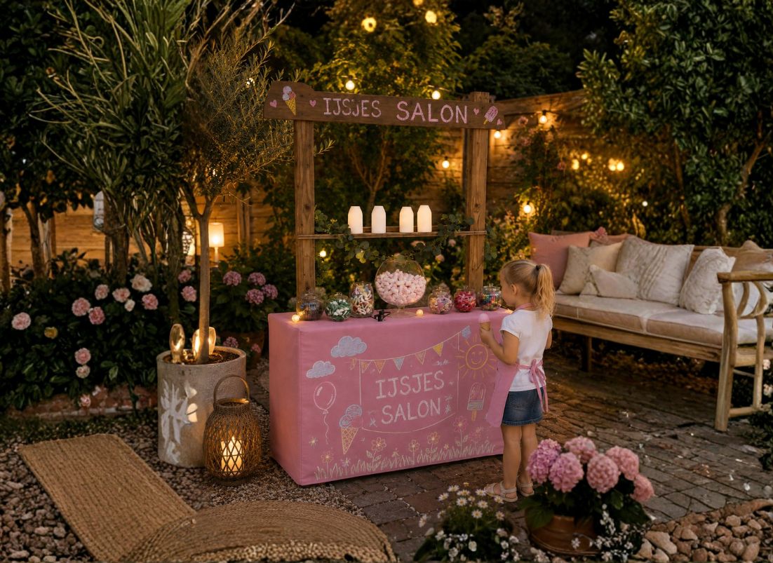 Waarom kiezen voor palletmeubels? Inspiratie! 8 Speelplaats ijssalon van pallets
