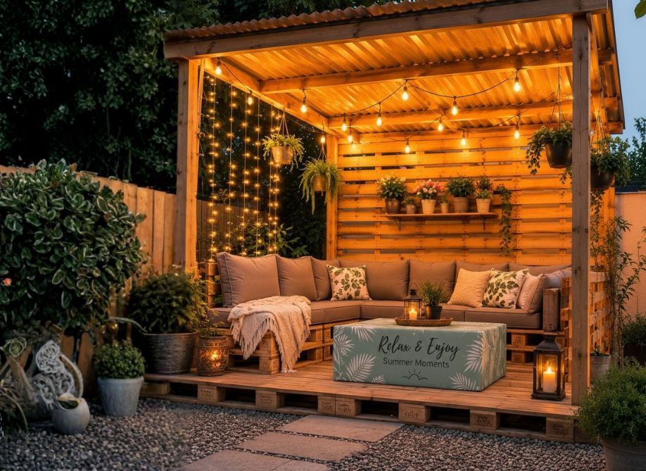 9 creatieve ideeën voor pallets in een kleine tuin 9 Tuininspiratie met pallethoes