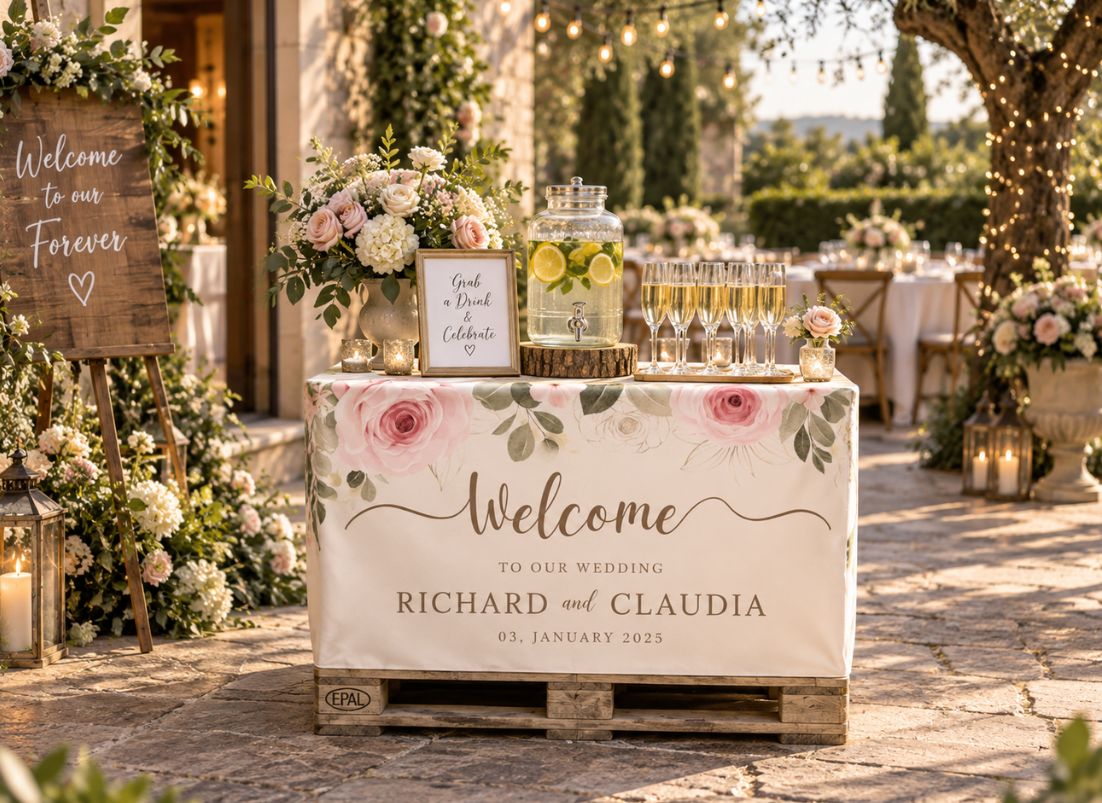 Bruiloft decoratie: originele ideeën voor de mooiste aankleding 12 welkom wedding